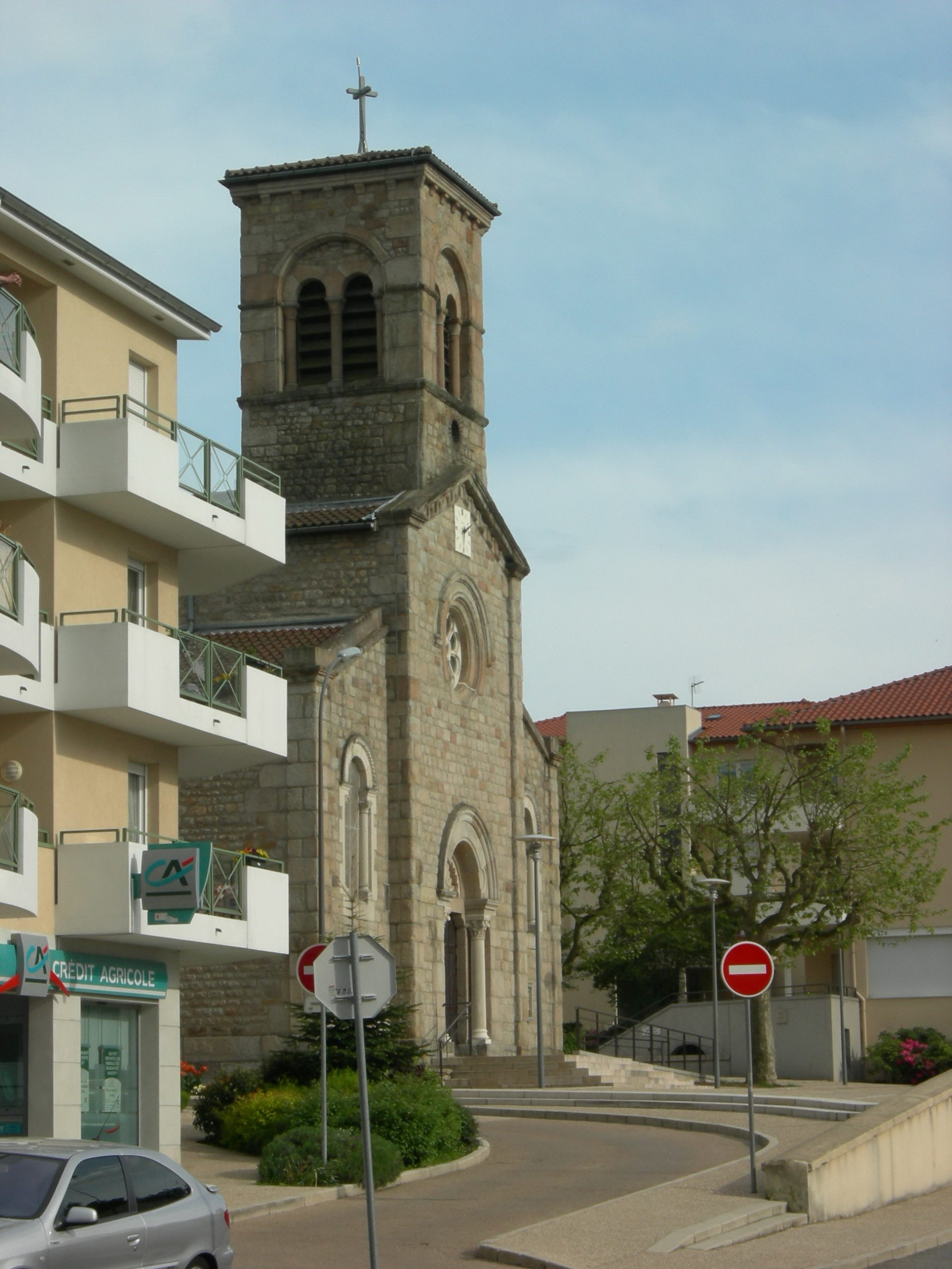 Photo de l'église de Saint-Prix à Saint-Priest-en-Jarez